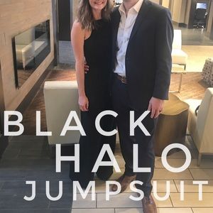 Black Halo Jumpsuit
